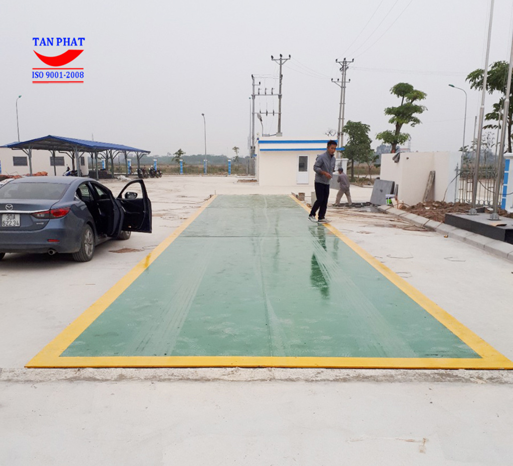 Lắp đặt cân ô tô điện tử tại Tuyên Quang