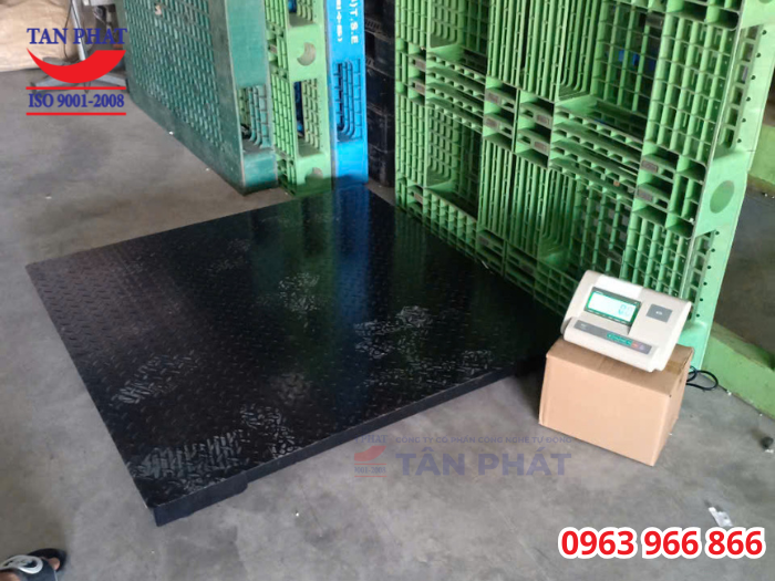 Dự án cân sàn 2 tấn (1.2x1.2m) tại Quế Võ, Bắc Ninh