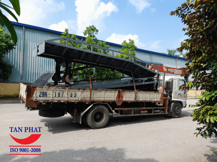 Dự án cầu container 10 tấn tại Hải Phòng hoàn thiện bàn giao