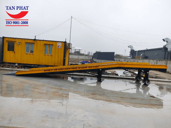 Dự án cầu container 10 tấn tại Ninh Bình do Tân Phát thực hiện
