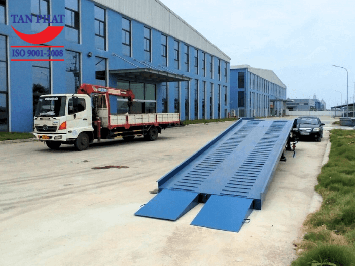 Dự án mới: Bàn giao cầu lên container 8 tấn tại Bắc Giang