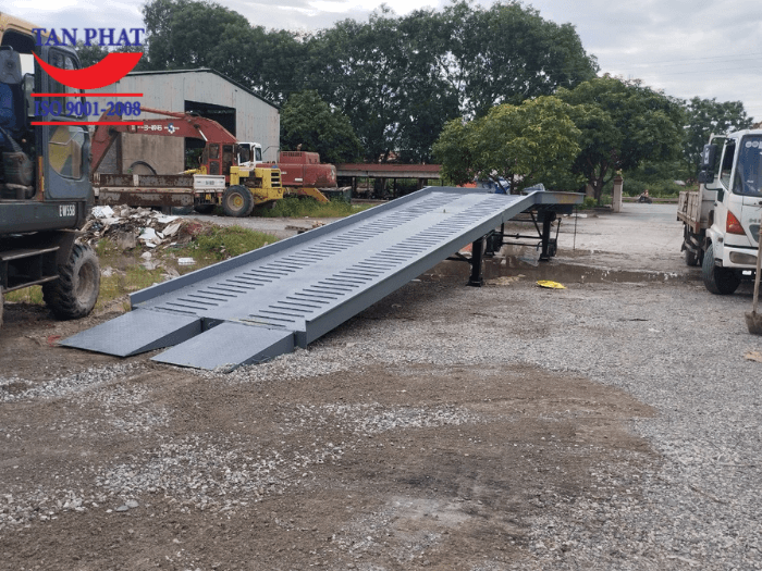 Bàn giao hoàn thiện cầu lên container 8 tấn tại Hải Dương