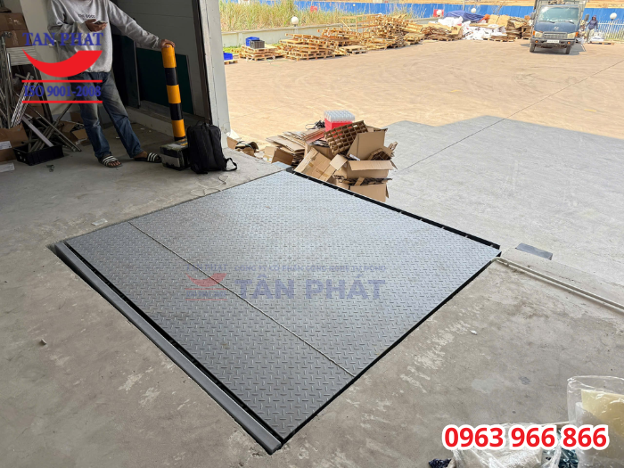 Hoàn thiện dự án Dock Leveler 3 tấn tại Thái Nguyên