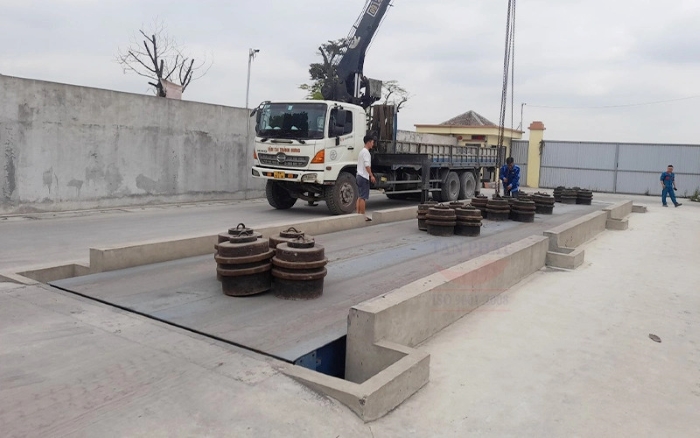 Cung cấp dịch vụ kiểm định cân 120 tấn tại Hưng Yên