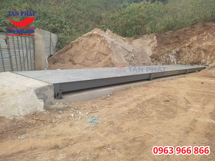 Lắp đặt trạm cân 100 tấn tại Bắc Yên, Sơn La