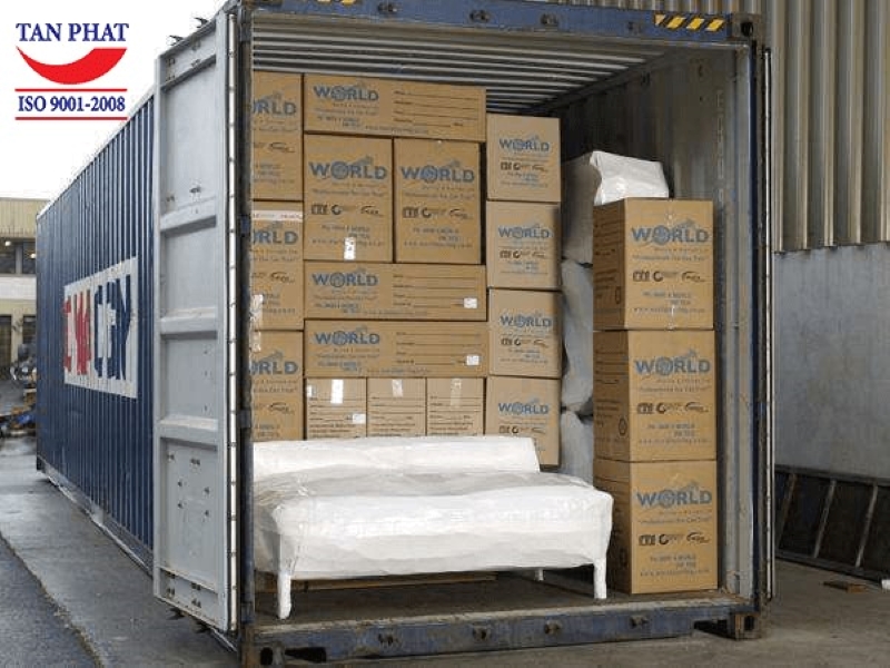 Hướng dẫn xếp hàng lên container an toàn