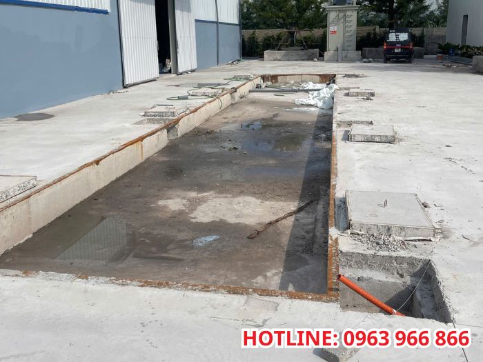 Quy trình lắp đặt trạm cân điện tử tại CCN Phương Nam