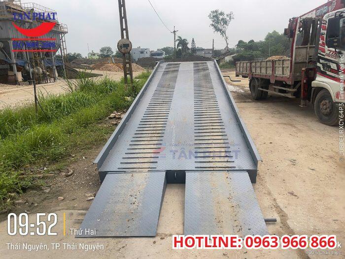 Dự án bàn giao cầu xe nâng tại Thái Nguyên