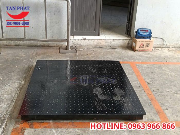 Dự án cân sàn điện tử tại Bắc Giang
