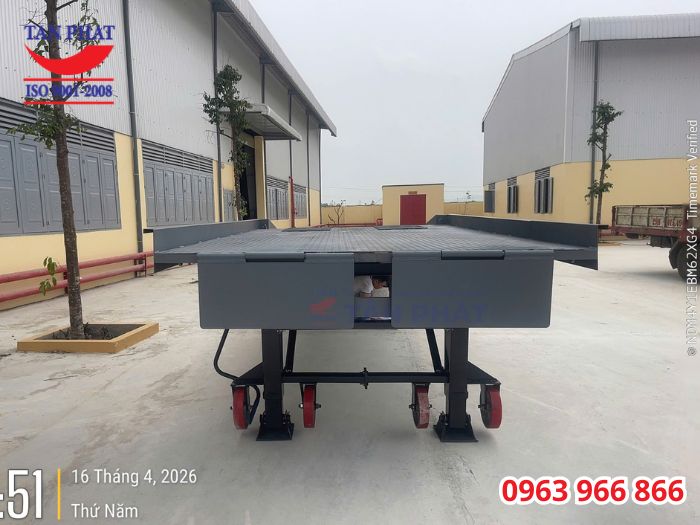 Quy trình triển khai dự án cầu dẫn xe nâng tại KCN Châu Sơn, Ninh Bình