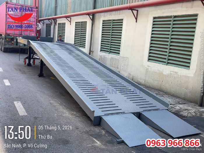 Ưu điểm cầu dẫn xe nâng tại CCN Phong Khê