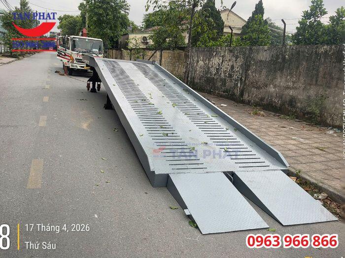 Quy trình bàn giao cầu dẫn xe nâng tại Ninh Bình