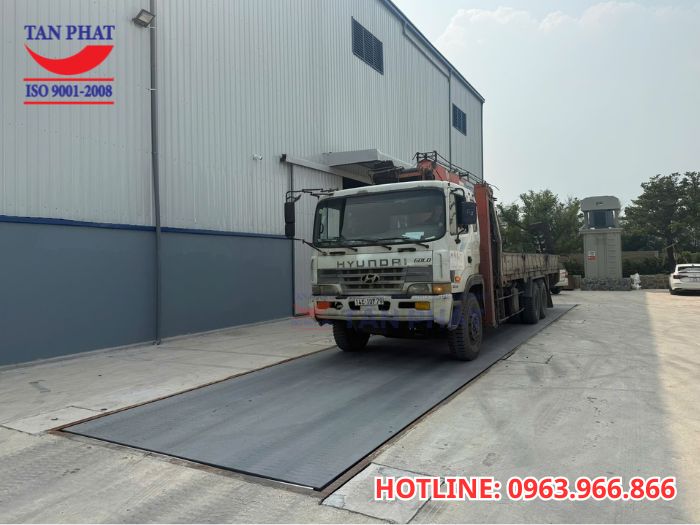 Kiểm tra và hiệu chỉnh trạm cân trước khi bàn giao
