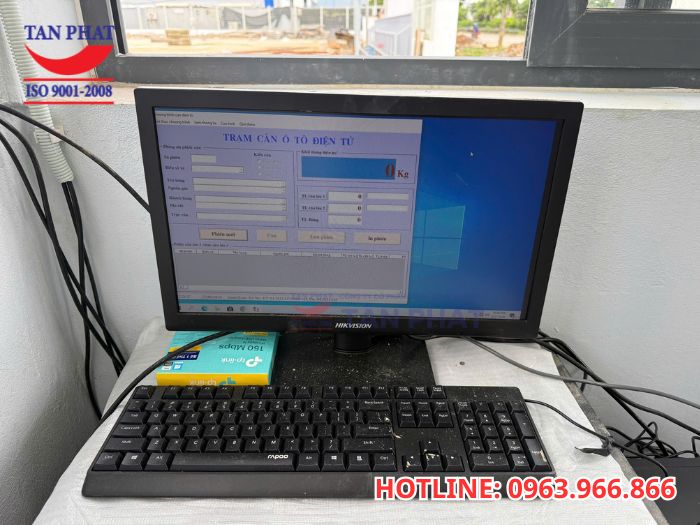 Phần mềm quản lý cân thông minh