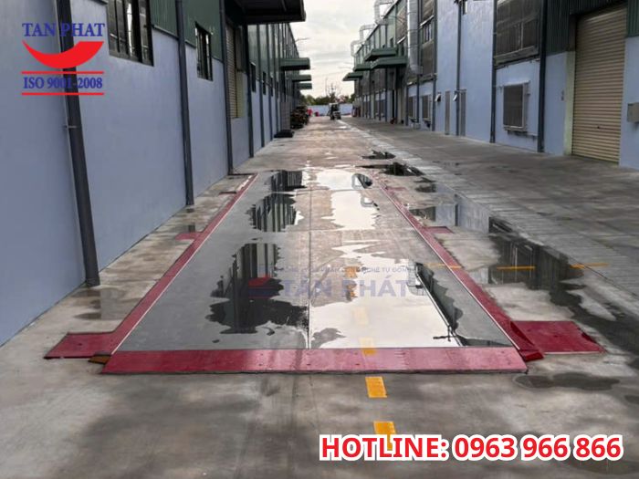 Hoàn thiện và bàn giao trạm cân điện tử tại Hưng Yên
