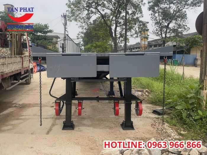 Bàn giao cầu xe nâng 10 tấn tại Tích Lương, Thái Nguyên