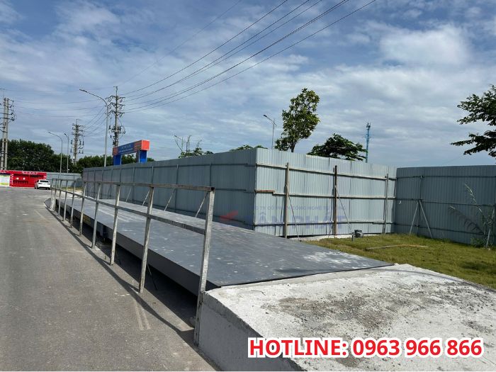 Dự án trạm cân điện tử tại KCN Thái Hà, Ninh Bình