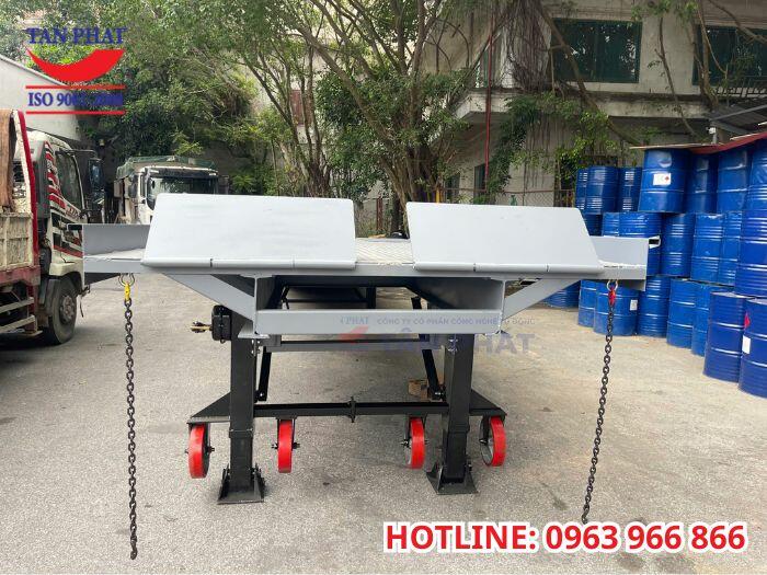 Ưu điểm nổi bật của cầu dẫn lên container 8 tấn