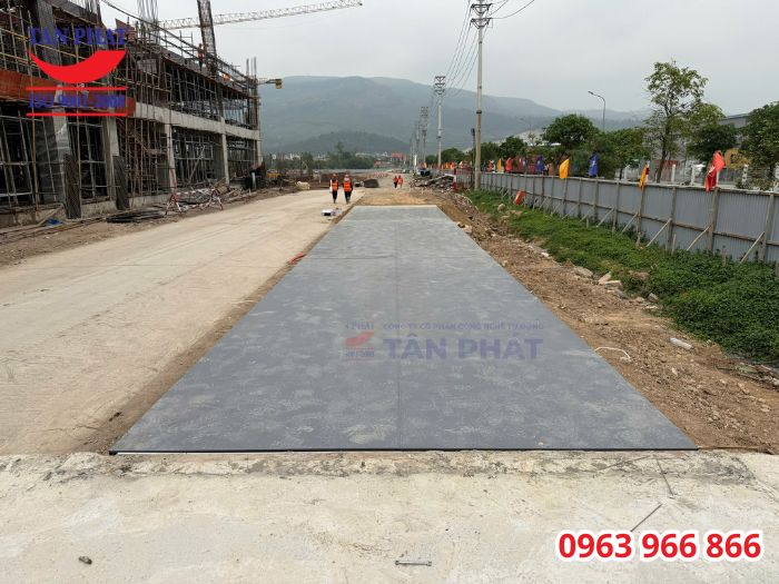 Trạm cân điện tử lắp đặt tại KCN Đông Mai, Quảng Ninh