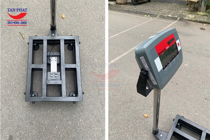 Khung cân chắc chắn, sử dụng thép đạt chuẩn SS400 và bộ chỉ thị điều khiển nhập khẩu chính hãng