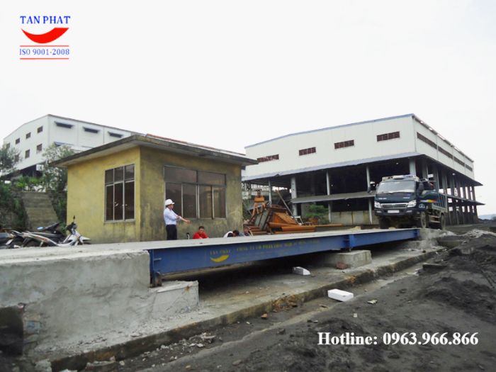 Cân ô tô 80 tấn lắp đặt tại Bát Xát, Lào Cai