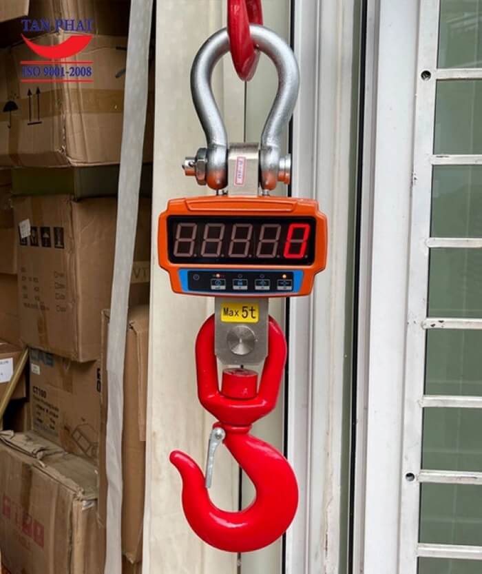 Cân móc treo 5 tấn OCS JJE do Tân Phát nhập khẩu và cung cấp chính hãng