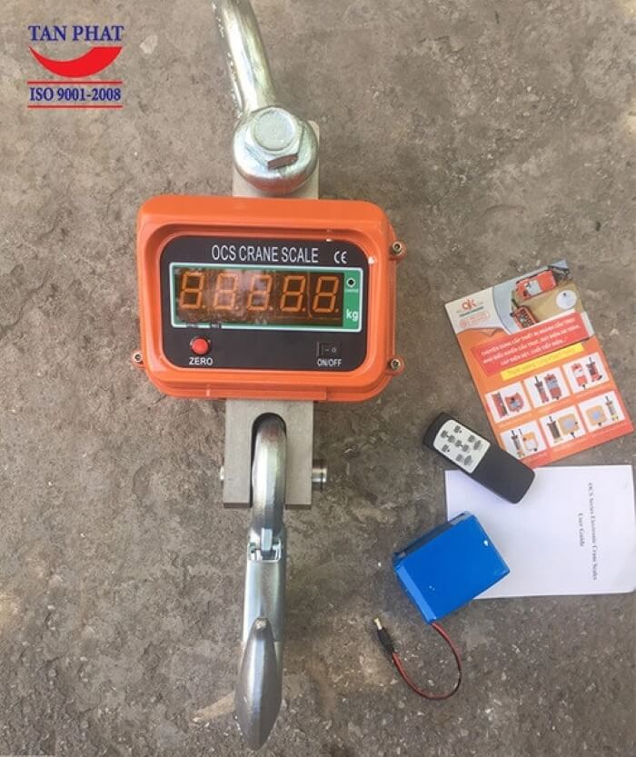Cân OCS-A 3 tấn với đầy đủ phụ kiện