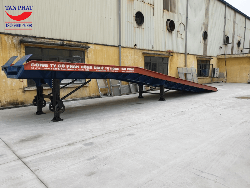 Cầu rút hàng container do Tân Phát thực hiện sản xuất, lắp đặt và bàn giao tại Hải Dương