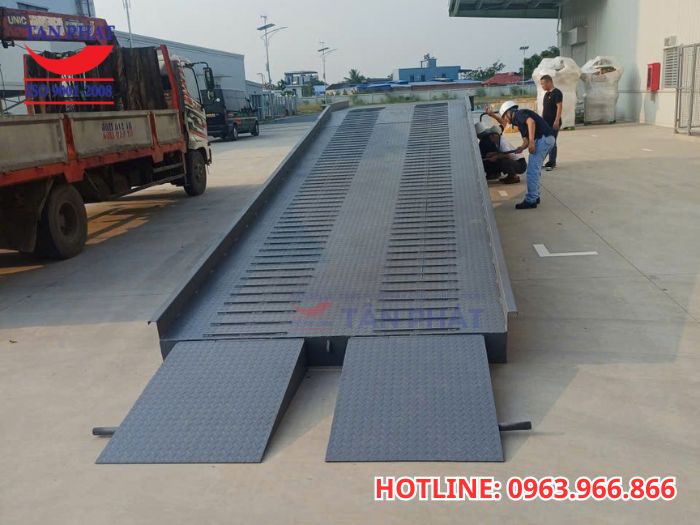 Dự án bàn giao cầu dẫn xe nâng tại Thủy Nguyên, Hải Phòng