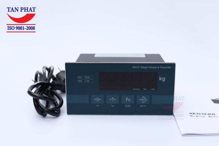 Hình ảnh thực tế: Đầu cân Keli model XK3101N (KM05) 