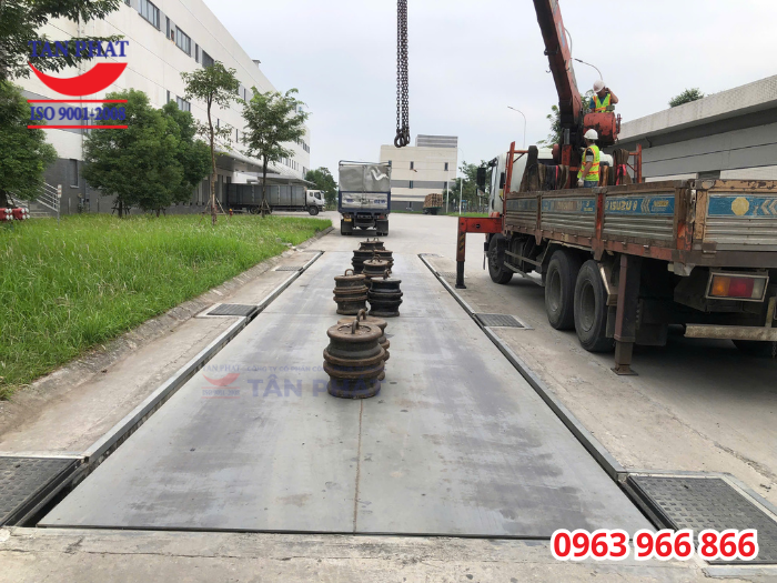 Hạ chuẩn kiểm định trạm cân