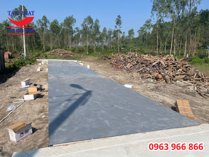 lắp đặt trạm cân 80 tấn 18m tại Hà Tĩnh