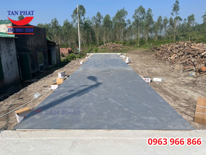 lắp đặt trạm cân 80 tấn 18m tại Hà Tĩnh