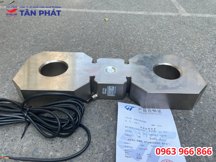 Loadcell NTJL-7 được dùng để đo lực căng dây cáp 