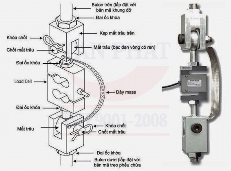 Cách lắp đặt loadcell chữ Z PST Keli