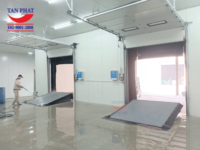Bàn nâng thủy lực 6 tấn bàn giao hoàn thiện tại tỉnh Nghệ An