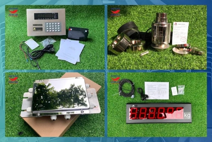 Hệ thống thiết bị điện được lắp đặt cho trạm cân