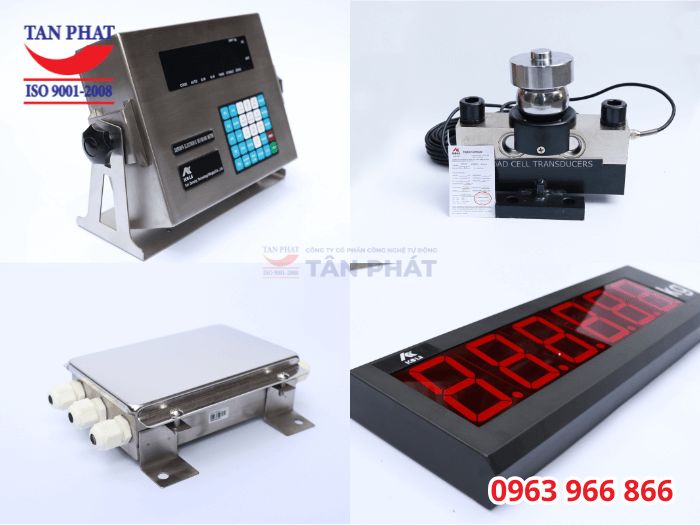 Bộ thiết bị cơ bản thường sử dụng lắp đặt tại các trạm cân điện tử