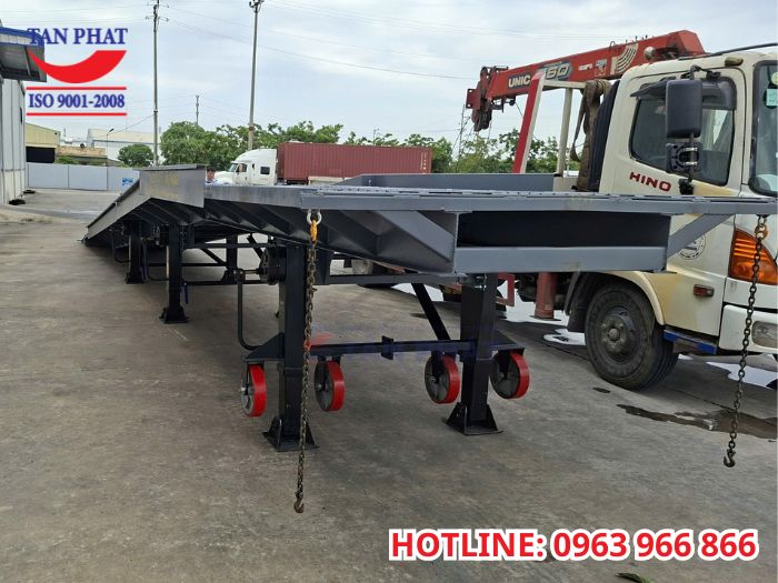 Ứng dụng của cầu dẫn xe nâng 14m