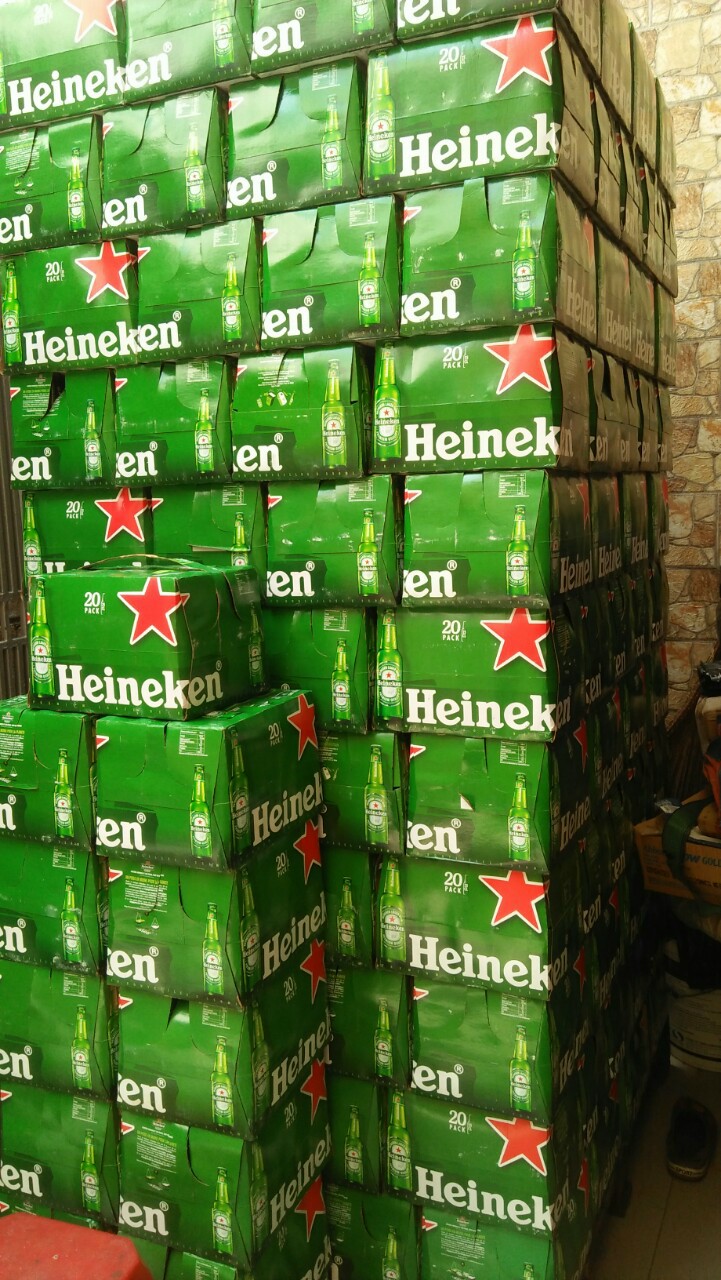 BIA Heineken Pháp chai 250ml