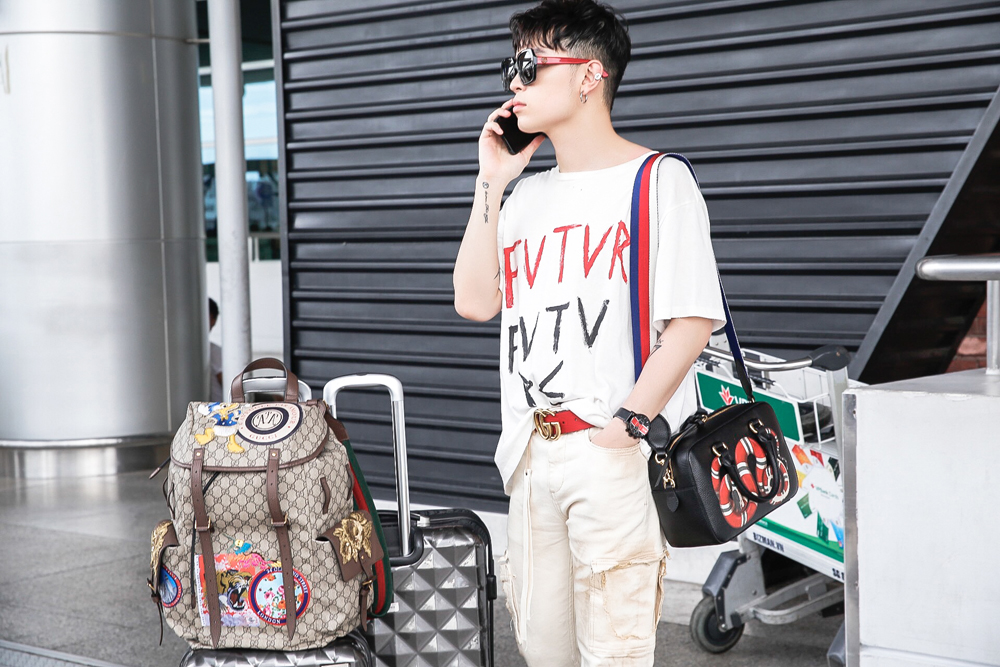 Những hotboy Vbiz mê mẩn thắt lưng nam Gucci