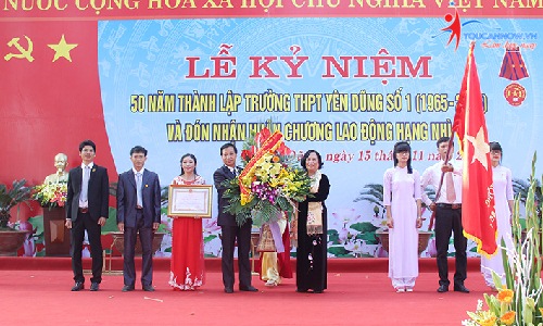 Kịch bản dẫn chương trình kỷ niệm ngày thành lập trường