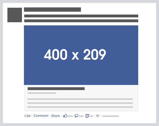 Kích thước hình ảnh chia sẻ link trên facebook