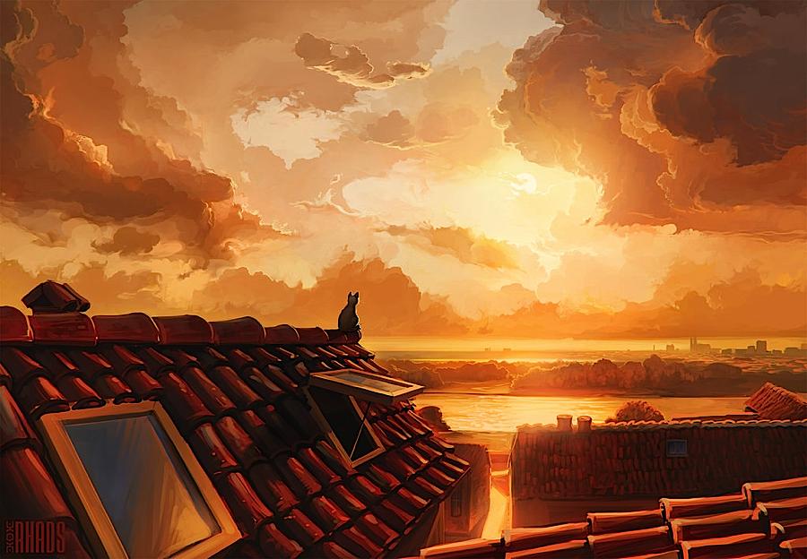 Cảm hứng Digital Art từ nghệ sĩ Rhads