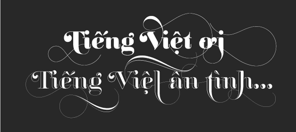 Glyphs của một phông chữ - Có thể bạn không biết