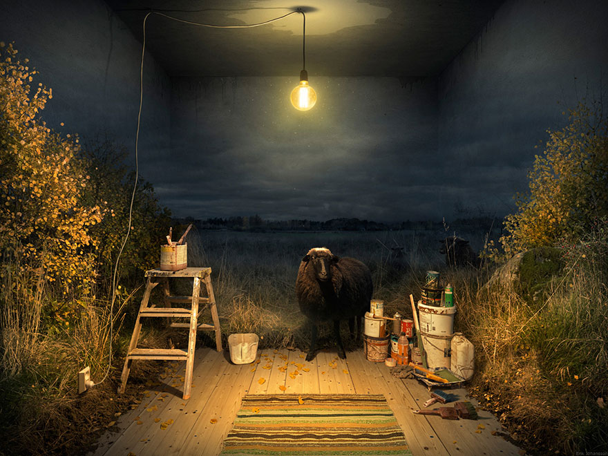 Những tác phẩm hậu kỳ bậc thầy photoshop của Erik Johannsson 