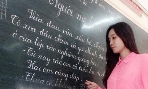 Luyện viết chữ đẹp học sinh lớp 2, lớp 3