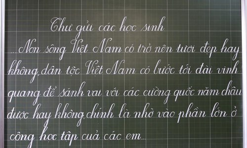 Tại sao phải luyện viết chữ đẹp? Viết chữ đẹp có ích lợi gì?