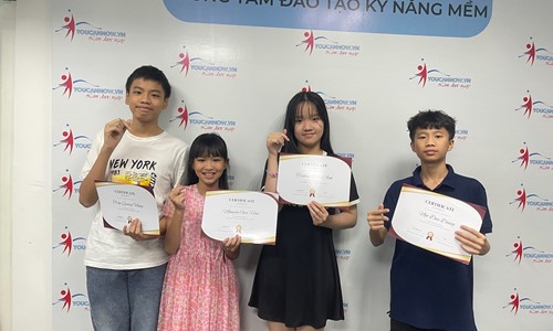 Khóa MC nhí K22: Những buổi học thực hành đáng nhớ của cô và trò