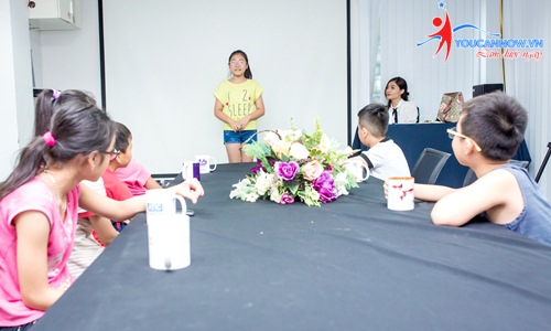 Buổi học thứ 2 - lớp MC nhí hè 2018 (khóa 0218) Youcannow